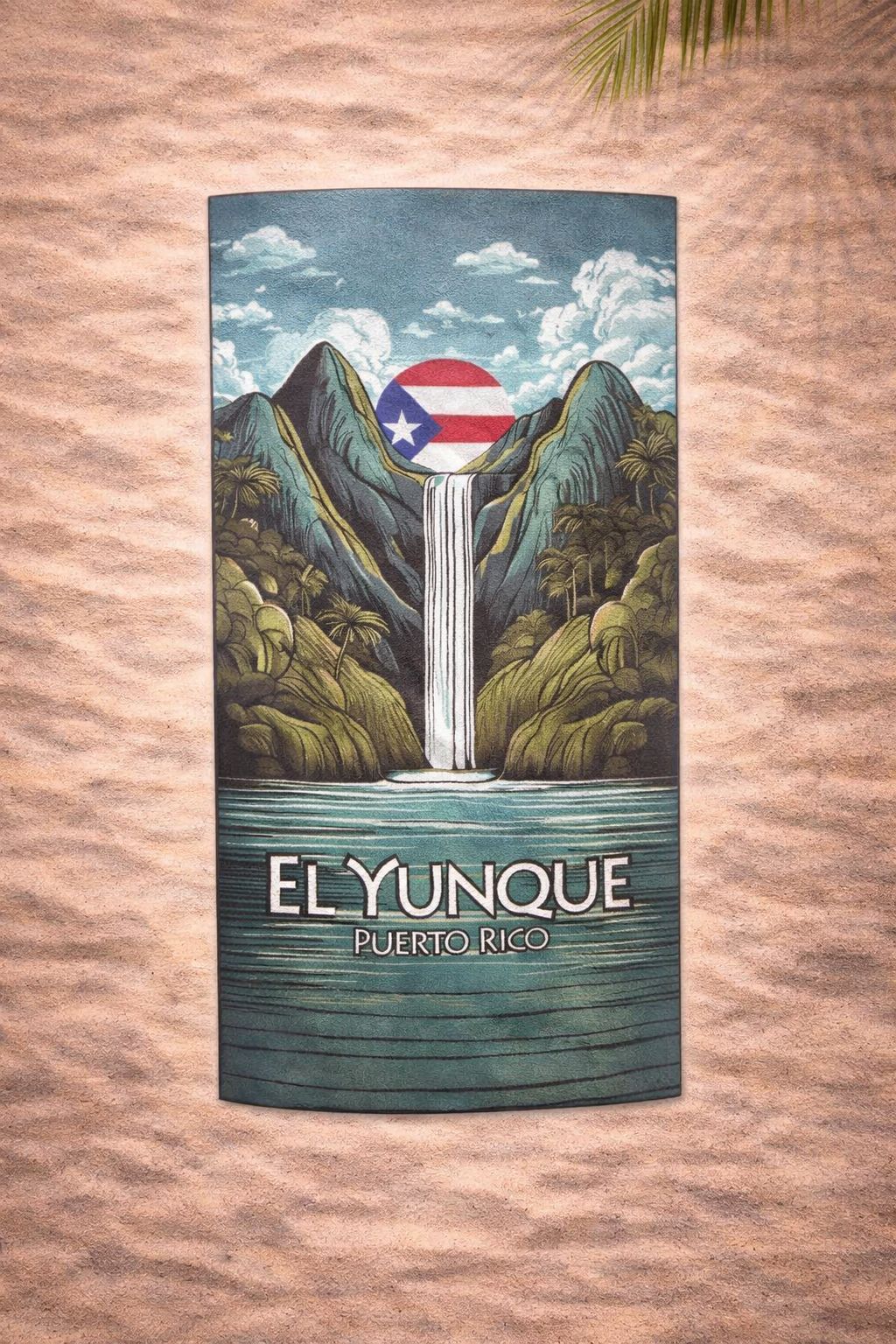 Souvenirs de Puerto Rico - Toallas de Playa 100% Poliéster