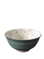 Platos y Taza en Cerámica con Diseño Floral