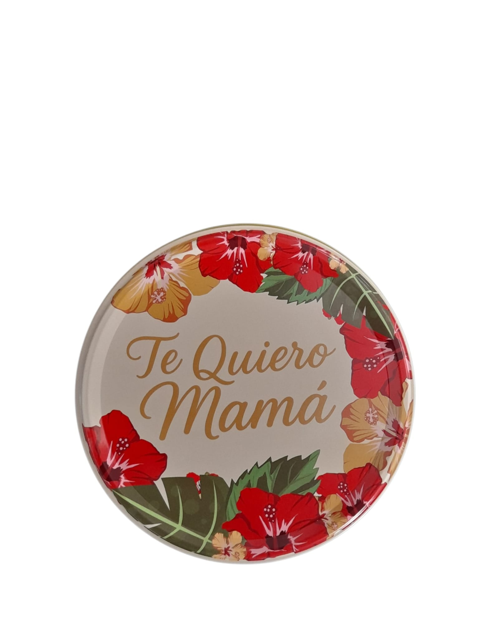 Galletas de Mantequilla en Lata Metálica Redonda - Día de las Madres