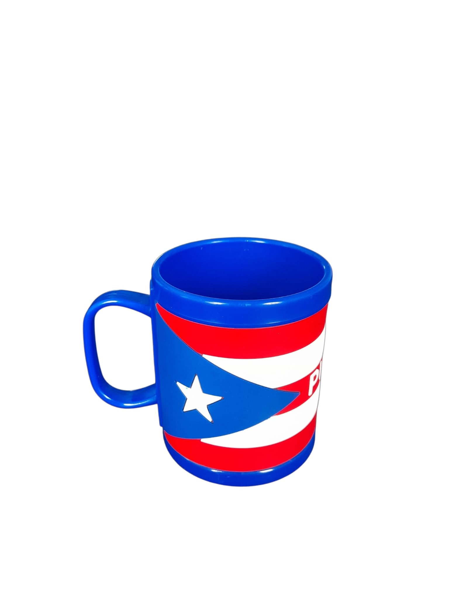 Souvenir de Puerto Rico- Taza de Café de P.R. (Azul)