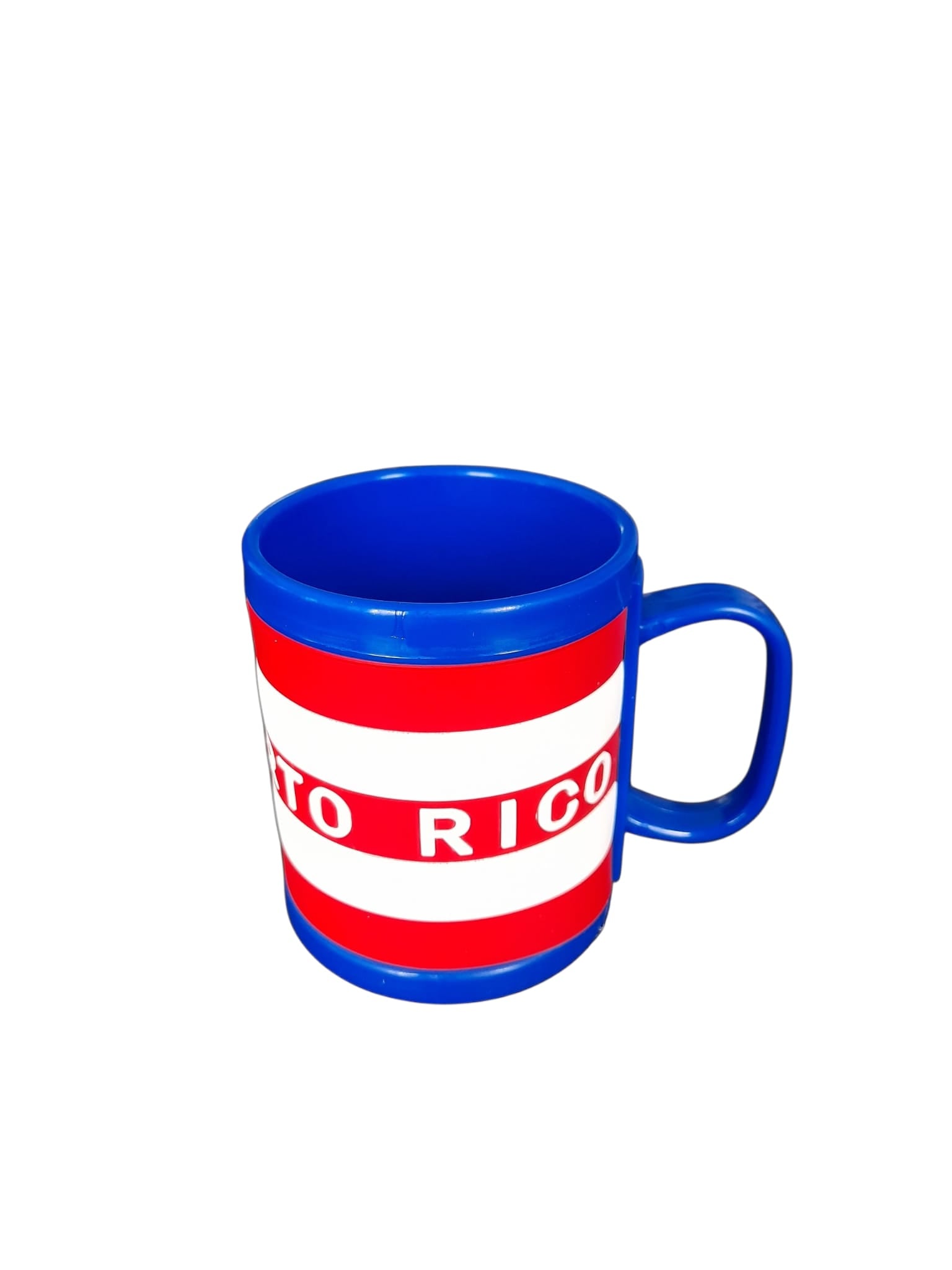 Souvenir de Puerto Rico- Taza de Café de P.R. (Azul)