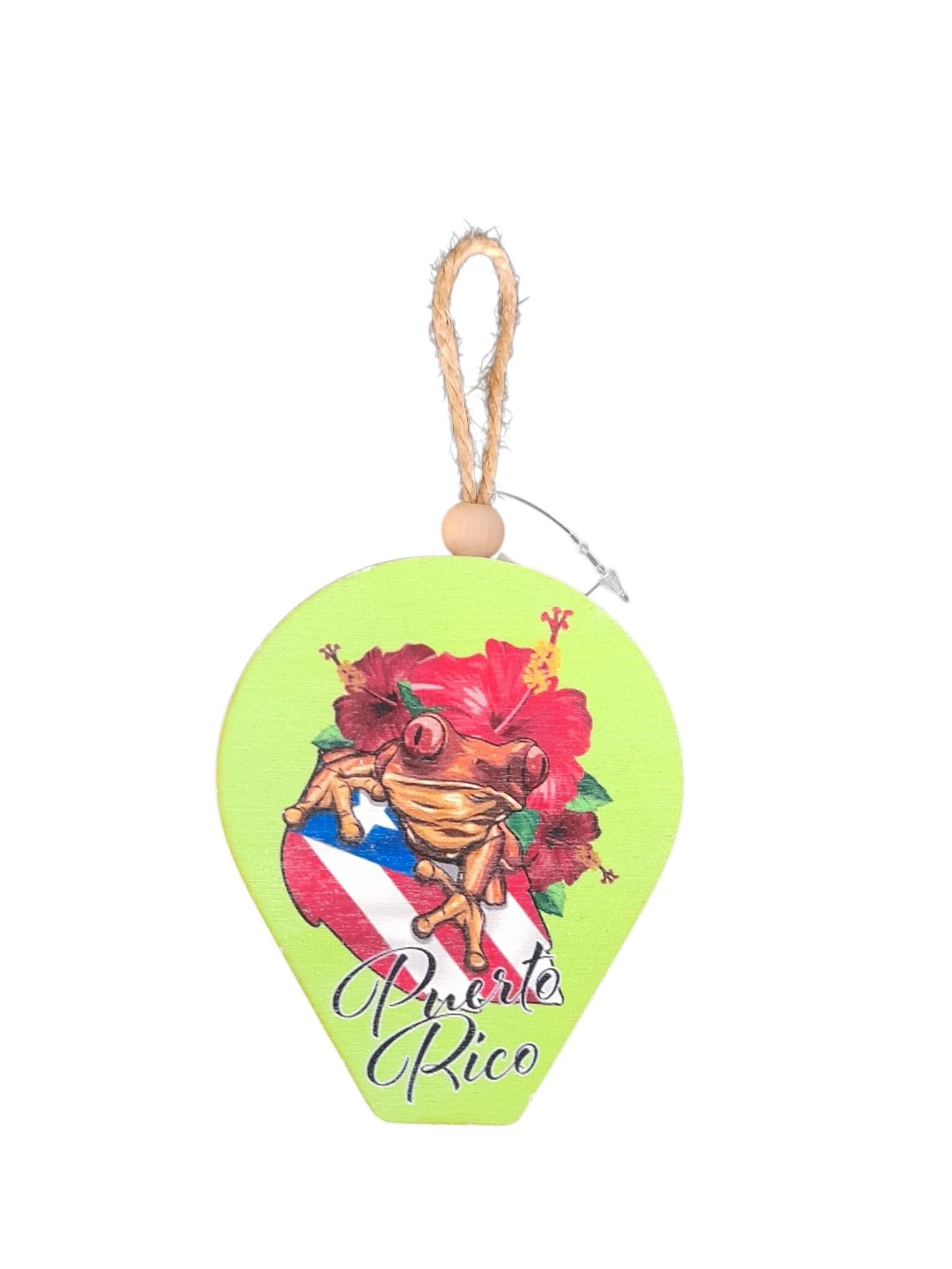 Souvenir de Puerto Rico - Abridor de Botellas de Madera.
