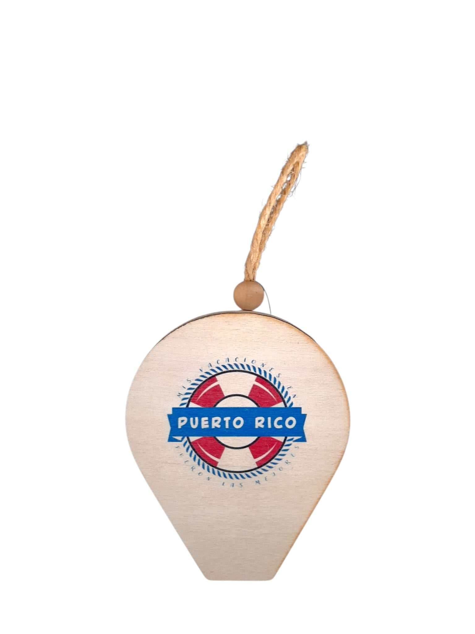 Souvenir de Puerto Rico - Abridor de Botellas de Madera.