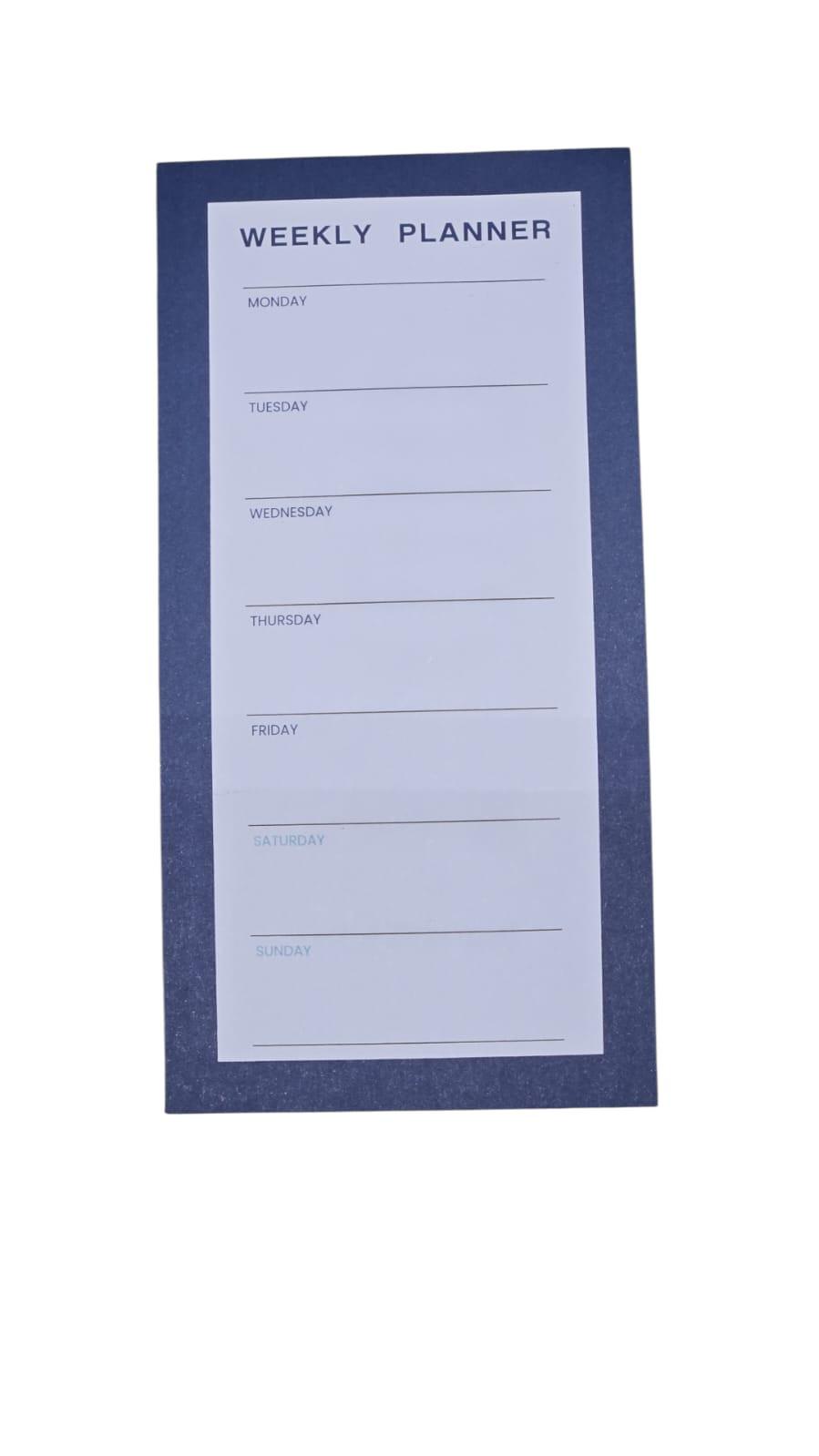 Libreta Semanal Tipo Post-it | Planificador 4x8"