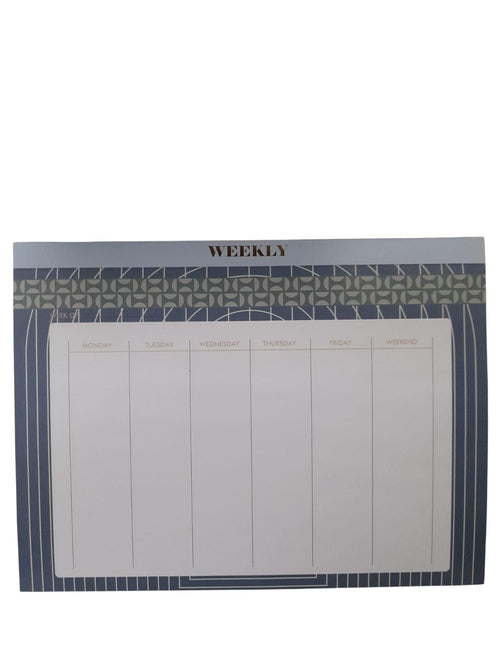 Libreta Estilo Planificador Semanal de 52 Hojas.