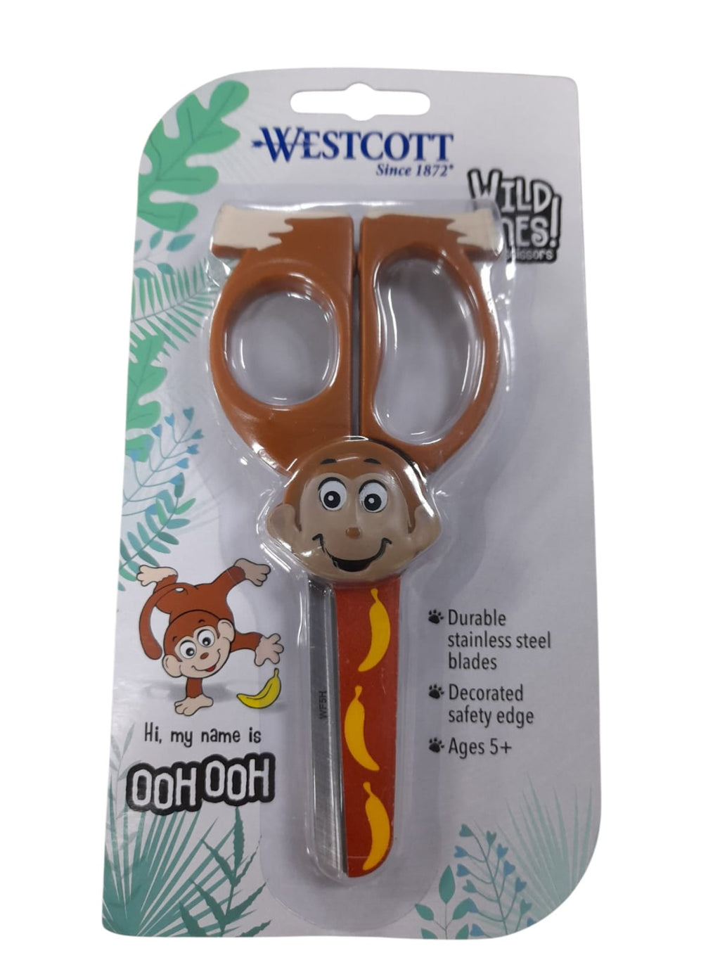 Tijeras para Niños - Diseños de Animales.