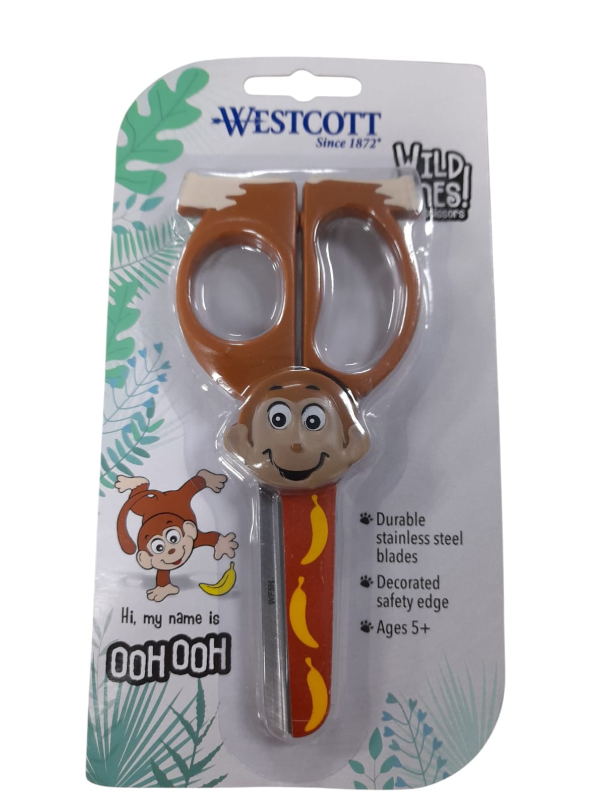 Tijeras para Niños - Diseños de Animales.
