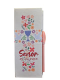Note Pad con Bolígrafo / Mensajes Bíblicos
