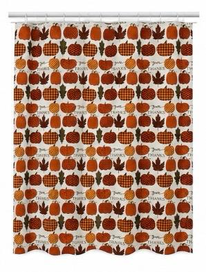 Otoño - Printed Shower Curtain & Shower Curtain Liner