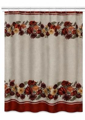 Otoño - Printed Shower Curtain & Shower Curtain Liner
