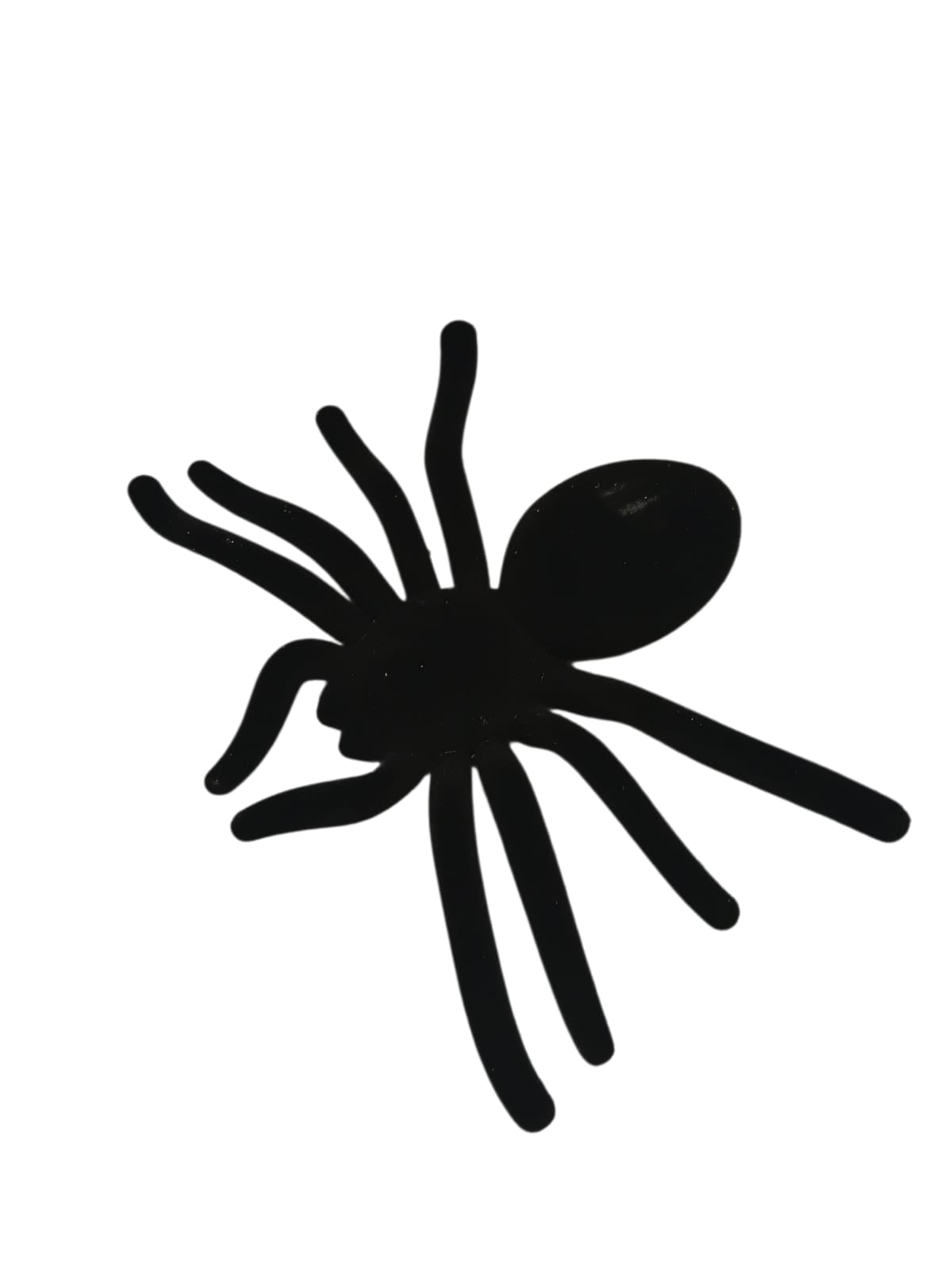 Halloween - Spider Decor | Araña de Color Negro en Terciopelo