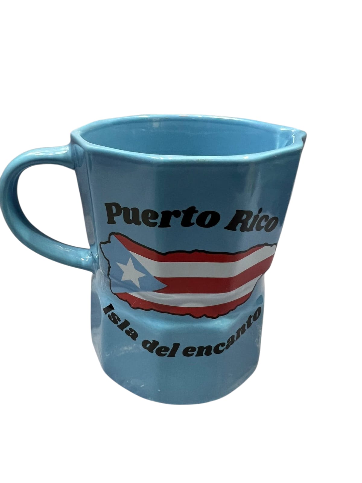 Souvenir | Tazas en Forma de Greca con Diseños de Puerto Rico