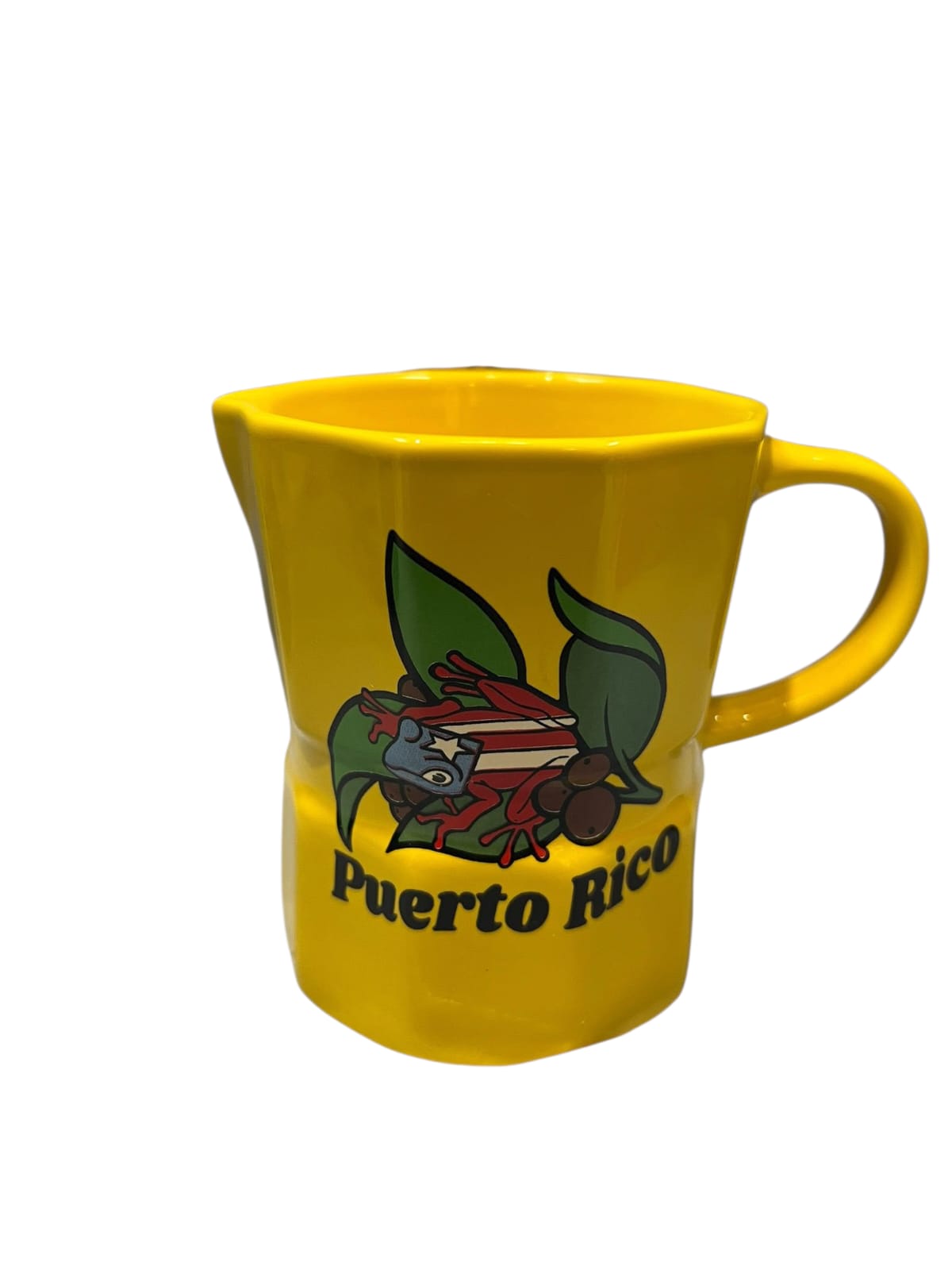 Souvenir | Tazas en Forma de Greca con Diseños de Puerto Rico