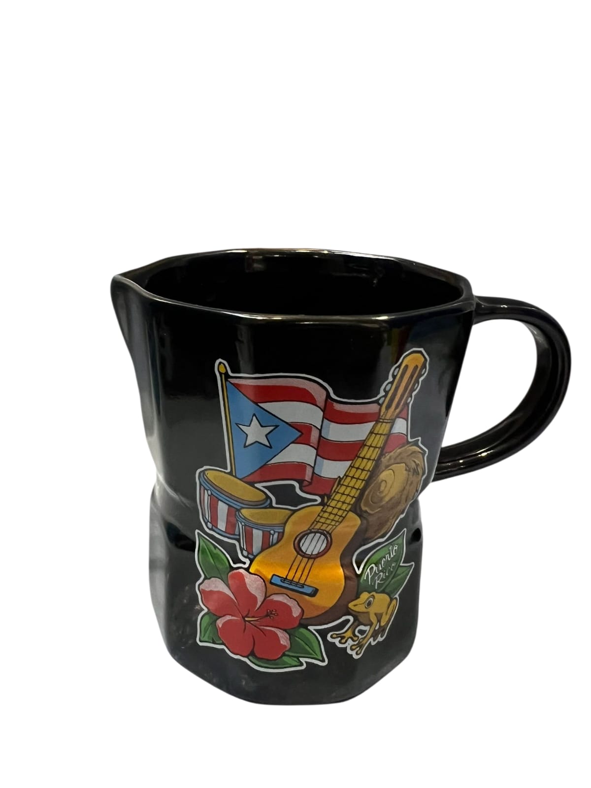 Souvenir | Tazas en Forma de Greca con Diseños de Puerto Rico