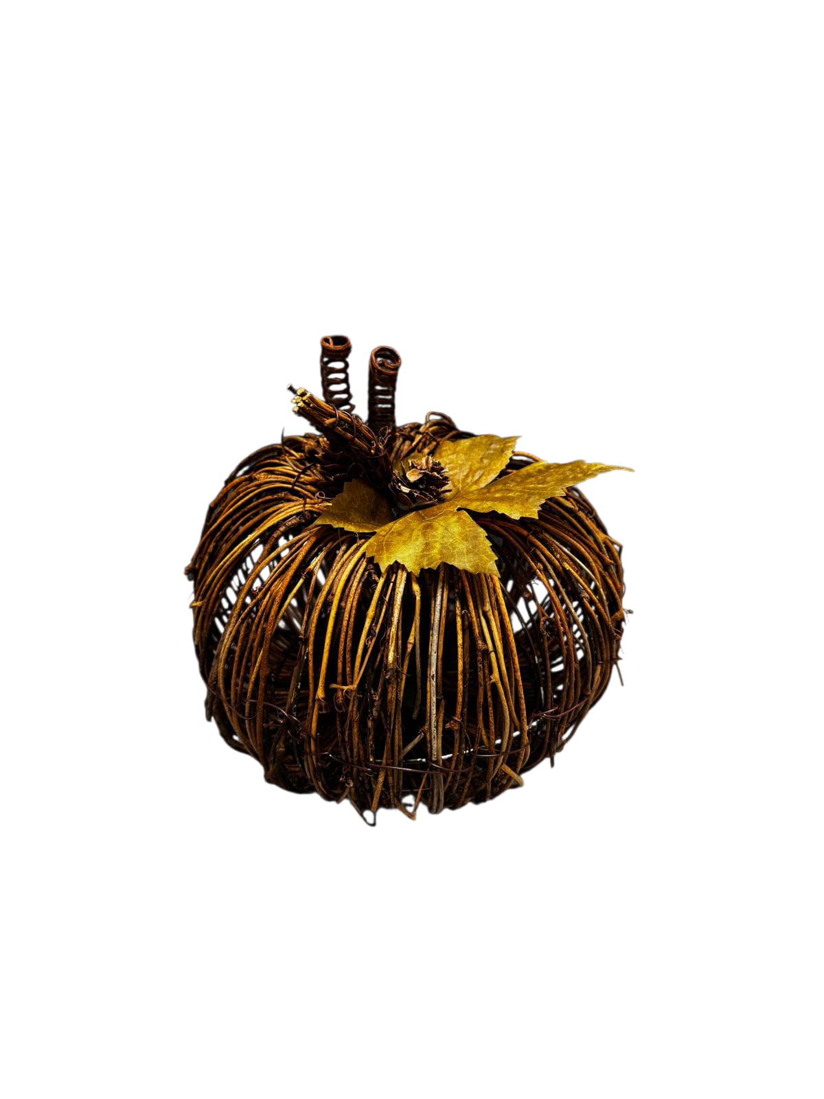 Otoño - Calabazas Rústicas Decorativas | 8" x 7"
