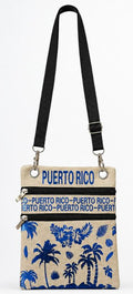 Souvenir - Puerto Rico Crossbody Mini Bag | Tipo Yute