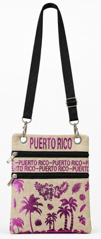 Souvenir - Puerto Rico Crossbody Mini Bag | Tipo Yute