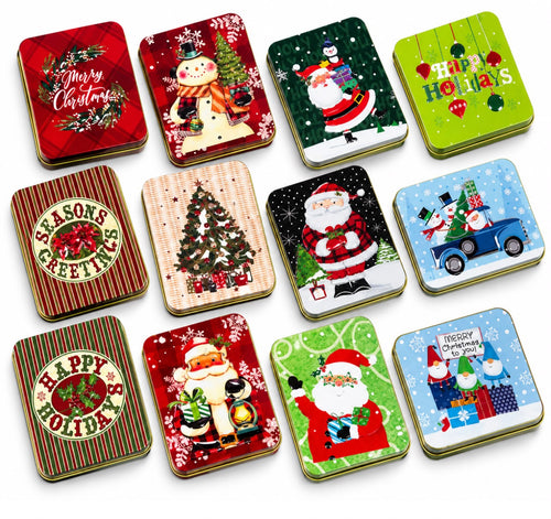 Christmas Treat Box – Card Size | 1 Pc