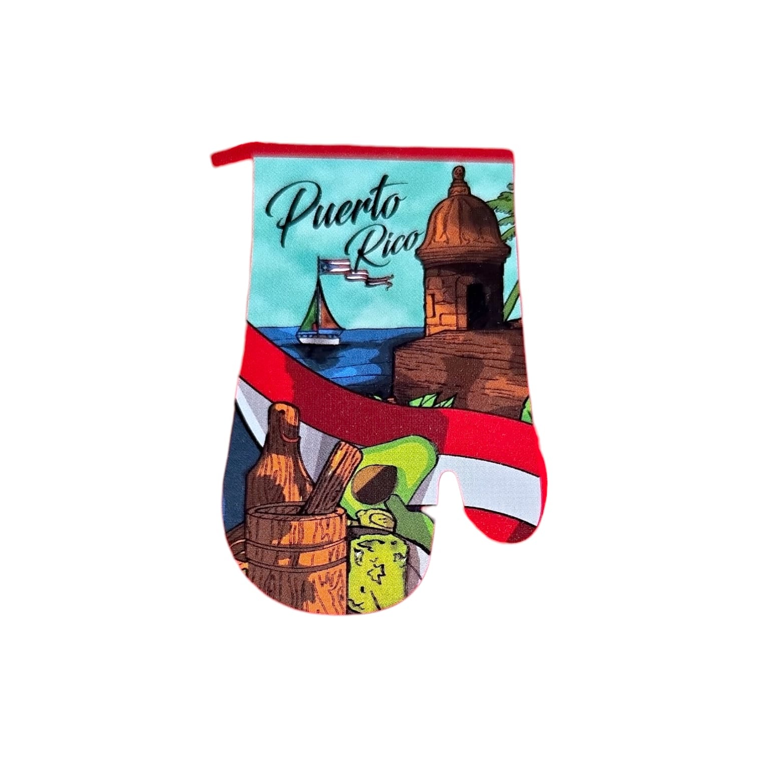 Souvenir de Puerto Rico - Guante de Cocina