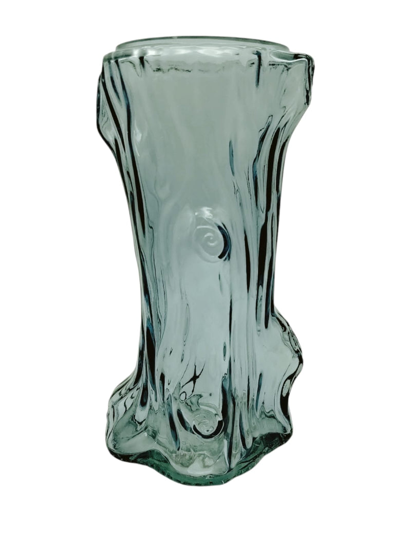 Vase with tree trunk design