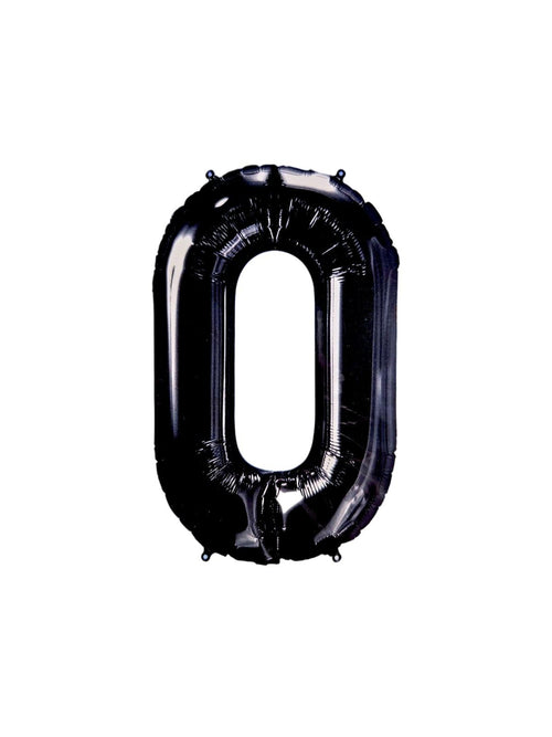 AW- Globo Metálico Negro  34"IN