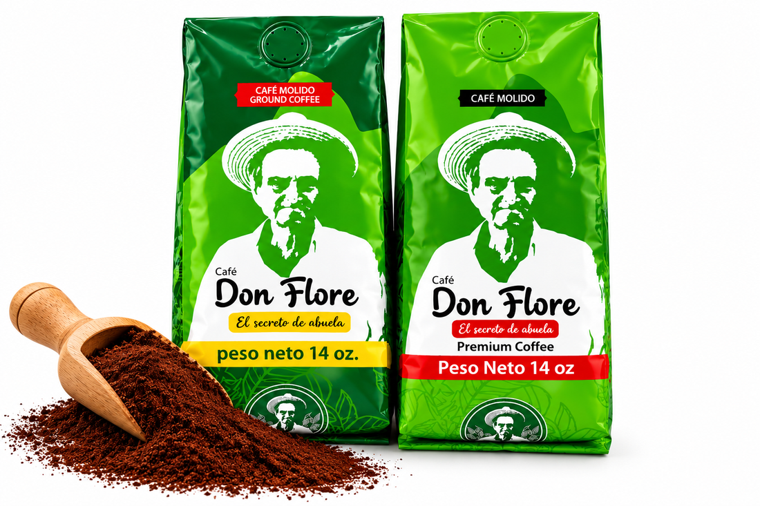 Souvenir de Puerto Rico- Café Don Flore Molido 14 oz – El Secreto de Abuela