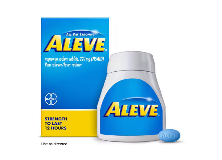 Aleve Caplets 220mg (24 Tablets)