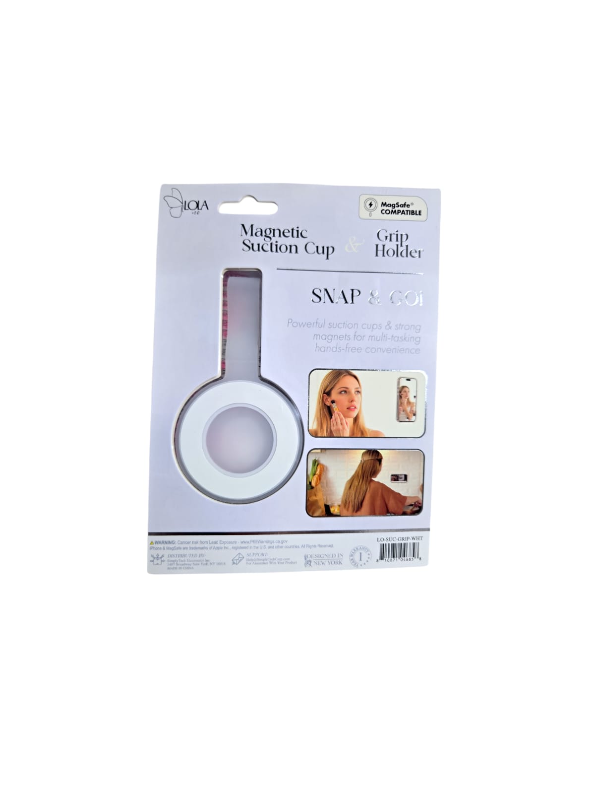 Magnetic Suction Cup & Grip Holder