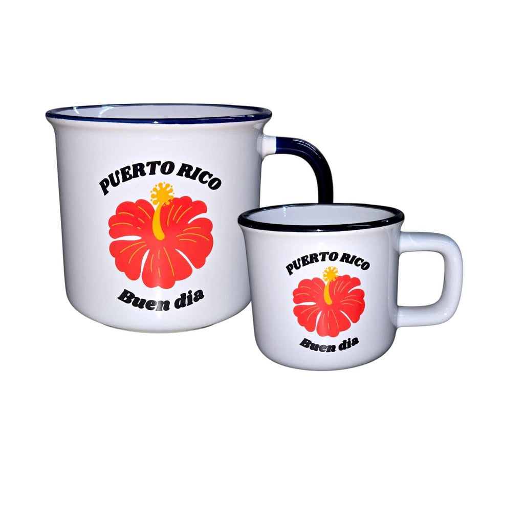 Souvenir de Puerto Rico- Tazas en Cerámica de Amapola