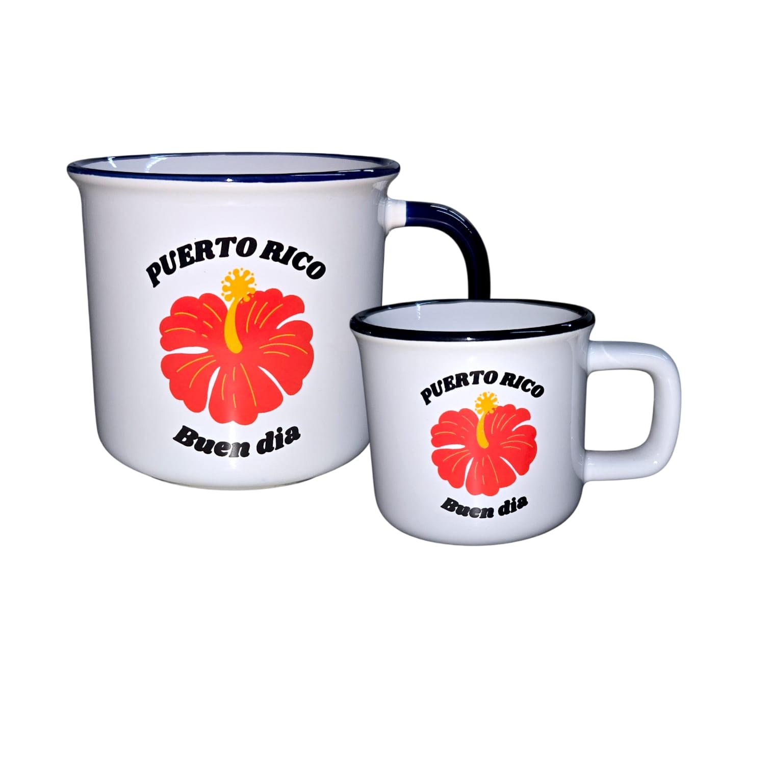 Souvenir de Puerto Rico- Tazas en Cerámica de Amapola