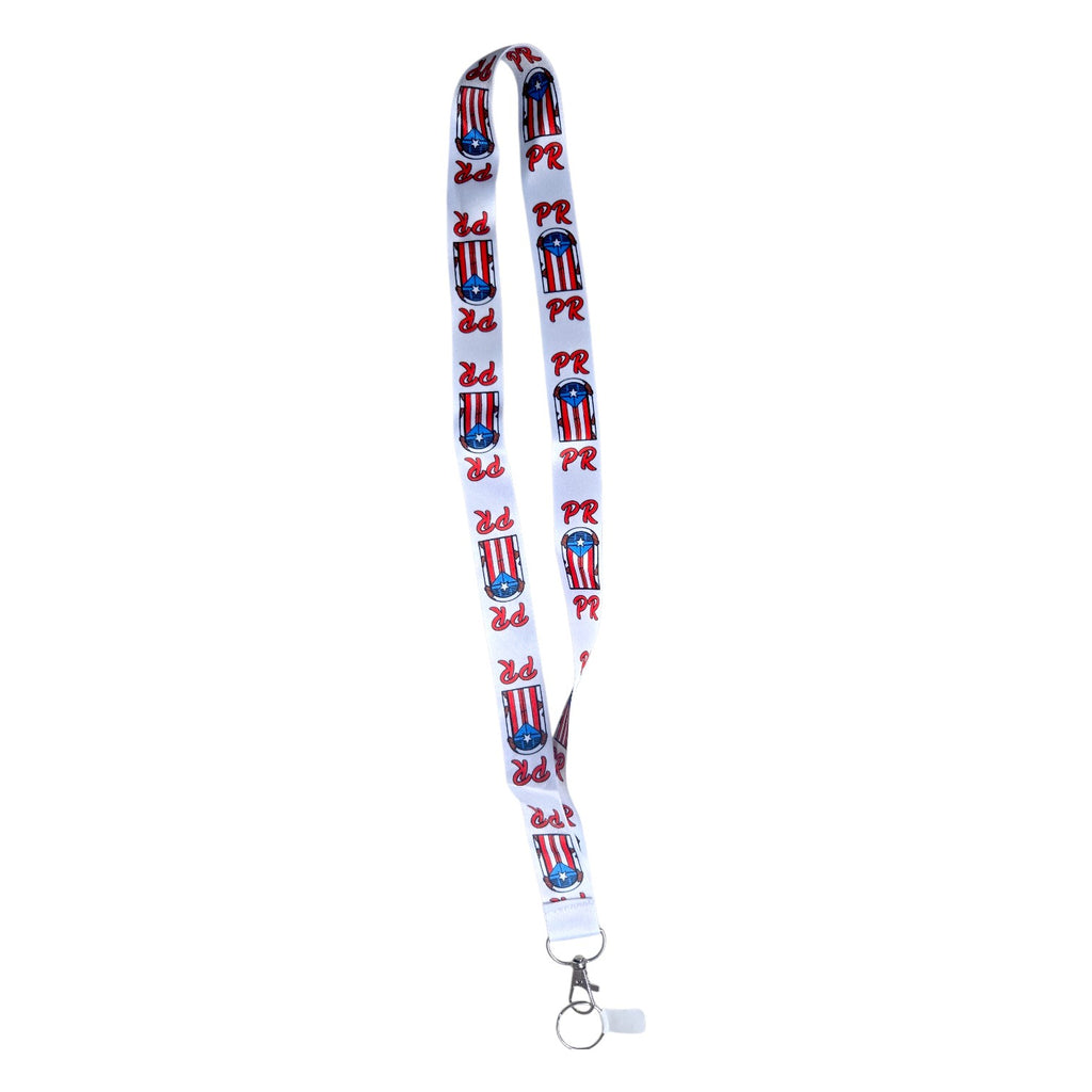 Souvenir de Puerto Rico – Lanyard con Diseño Boricua | Porta Credenciales y Llaves