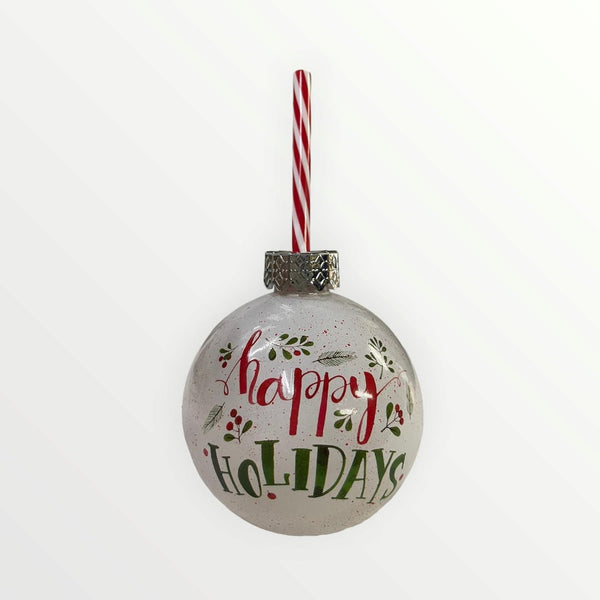 Vasos en Forma de Esfera de Navidad / Variedad