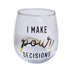 Souvenir de Puerto Rico- Printed Wine Glass Décor