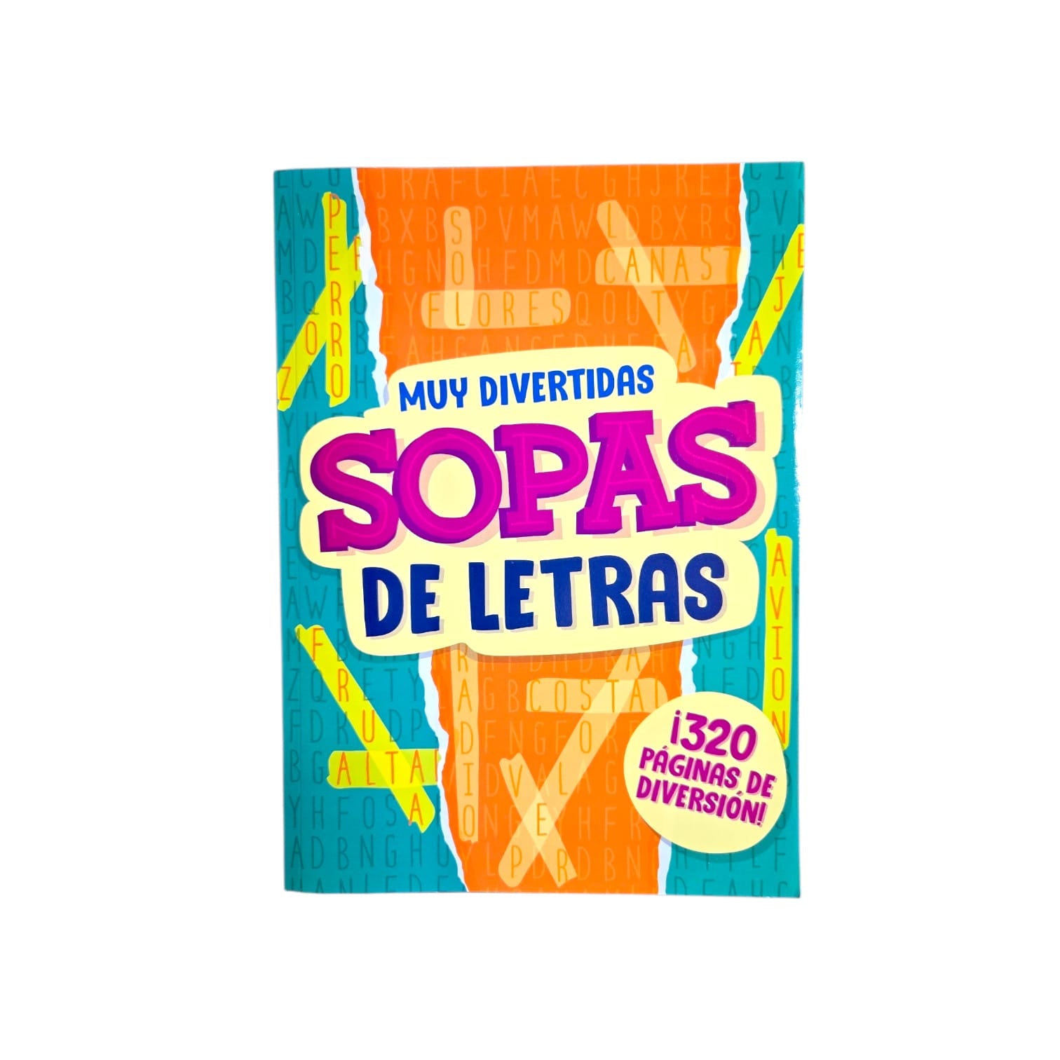 Sopa de Letras- 320 Páginas de Diversión.