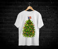 T-Shirts de Puerto Rico - Arbol de Navidad con Plátanos / Size Adulto
