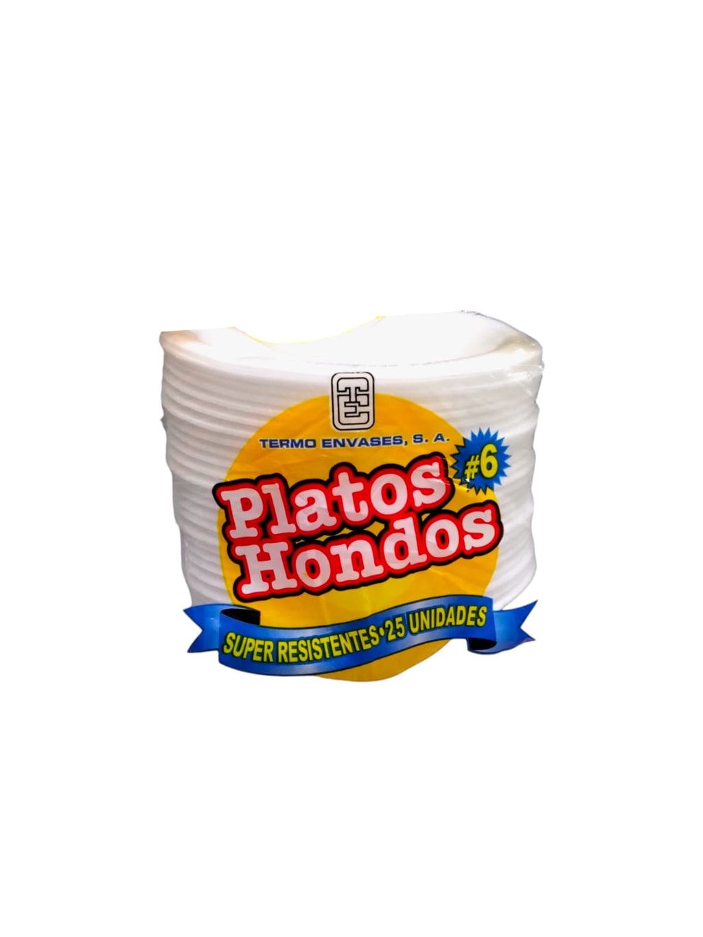Platos Biodegradables #6 Hondos