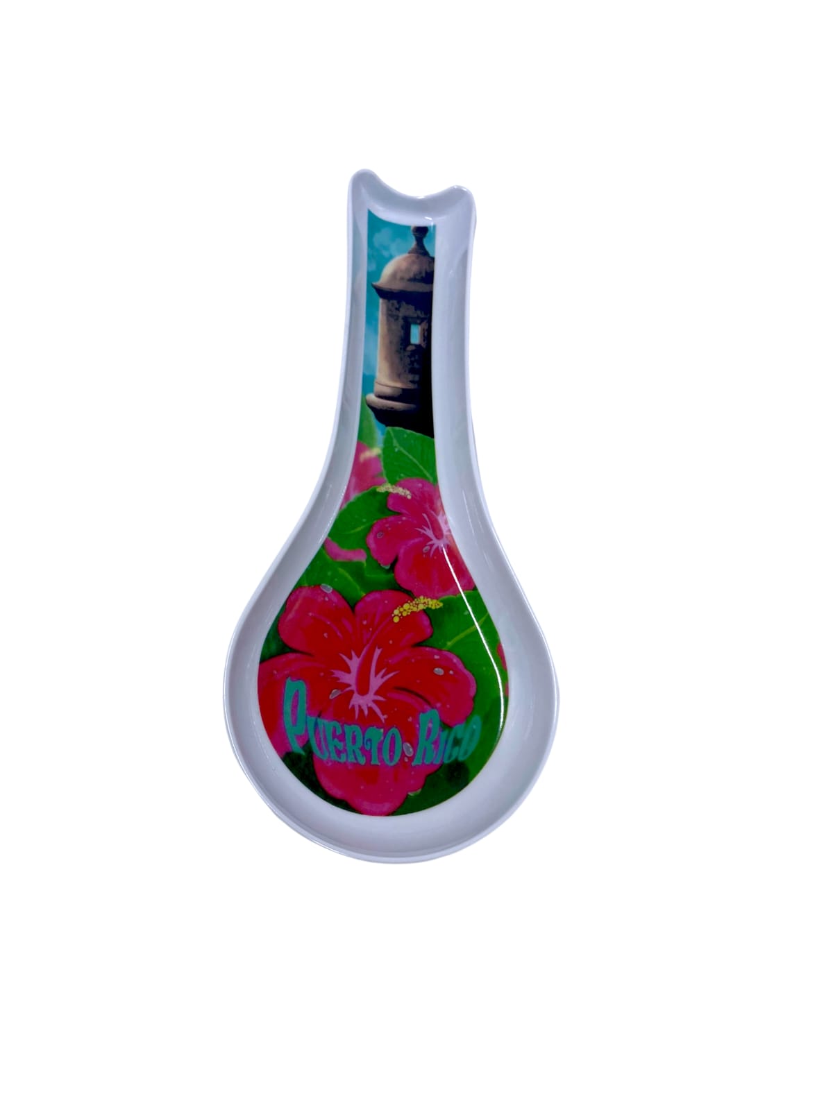 Souvenir de Puerto Rico - Descanso para Utensilios de Cocina en Melamina