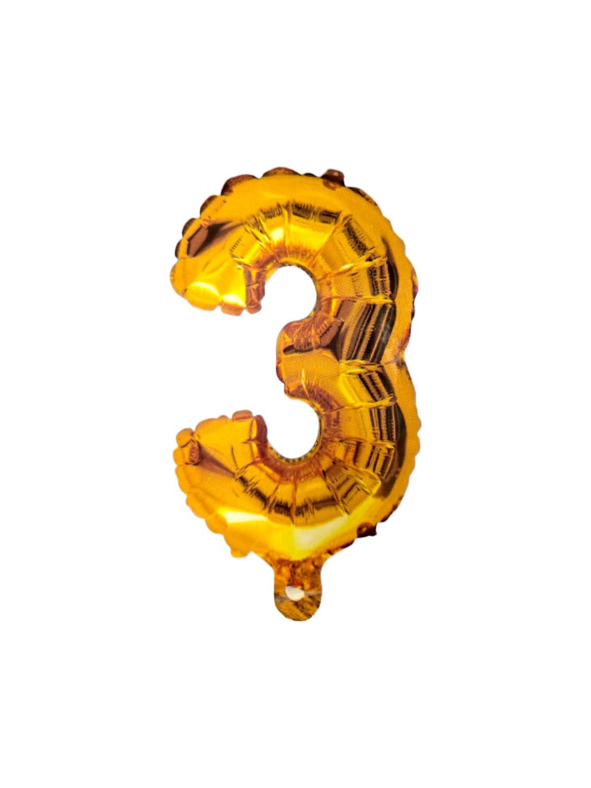 AW- Globos Metálicos en Oro 16"in