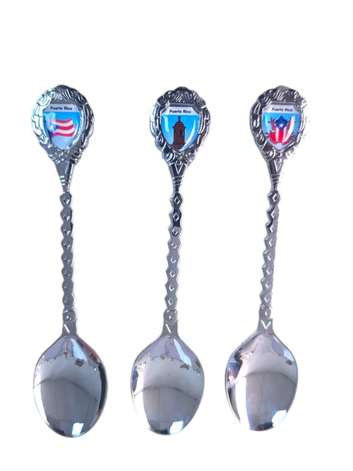 Puerto Rico Souvenir - Mini Spoons with Engraving