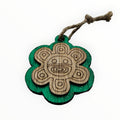 Artesanía en Madera - Ornamentos Símbolos Taínos 3''