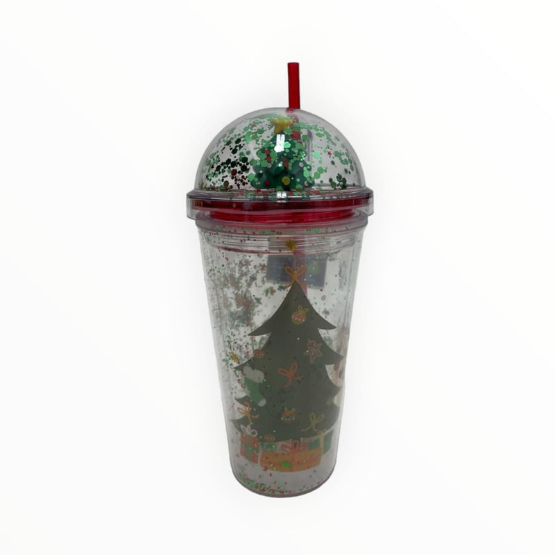 Tumblers On The Go / Navidad Tapa Decorativa
