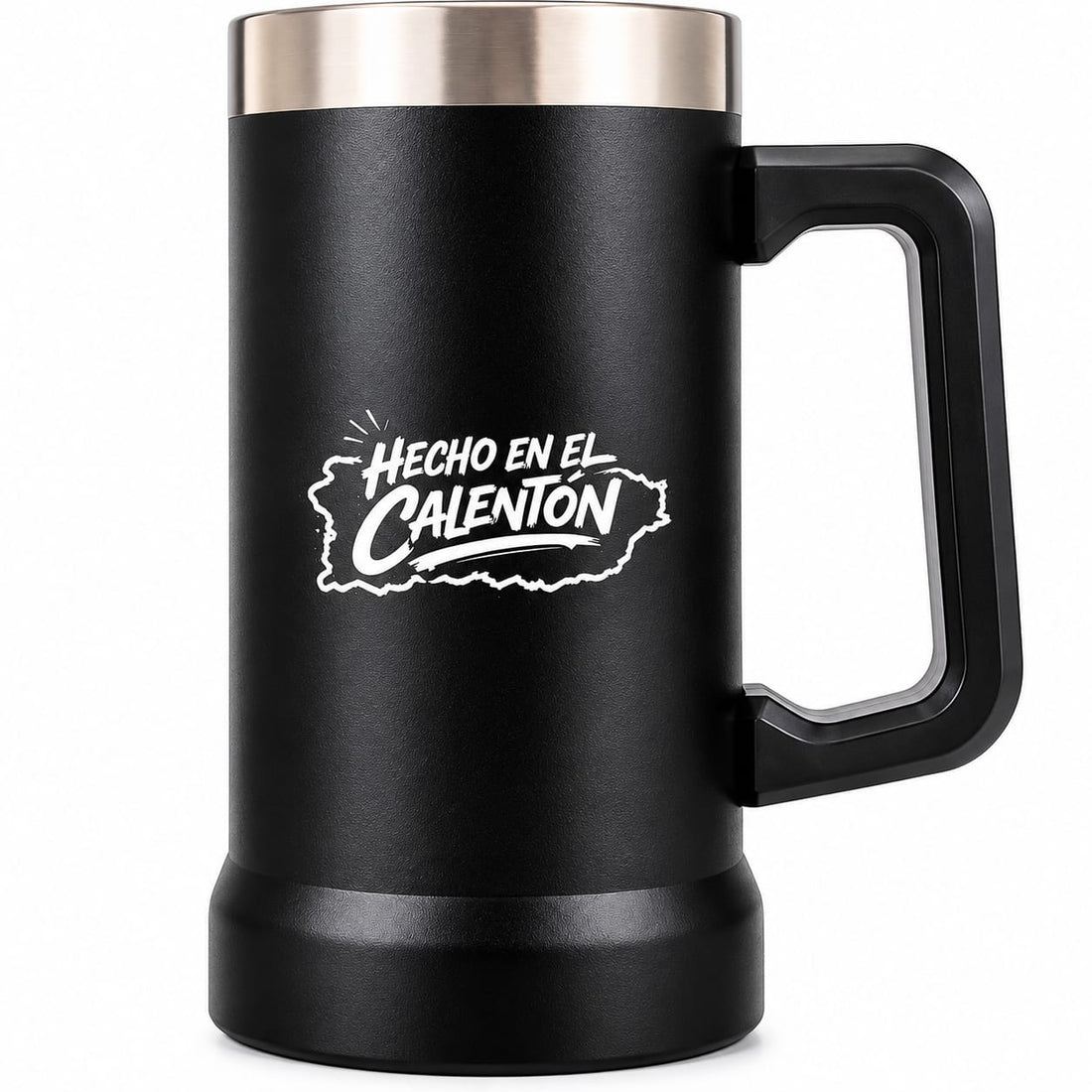 Souvenir de Puerto Rico- Taza Térmica Boricua – “Hecho en el Calentón” & “PR es Otra Cosa”