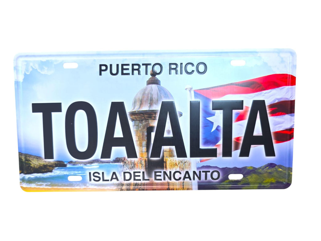 Souvenirs de Puerto Rico- Tablillas Pueblos de Puerto Rico