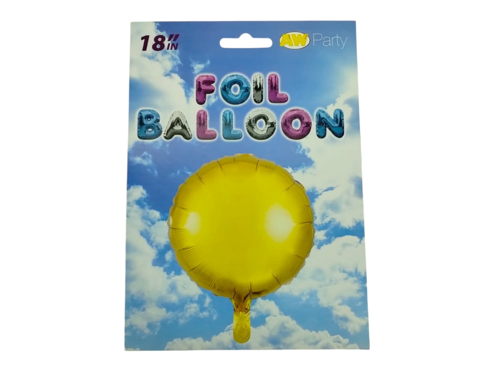 Globo circular de 18"