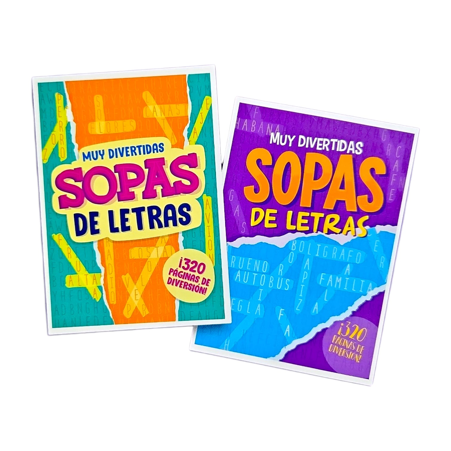 Sopa de Letras- 320 Páginas de Diversión.