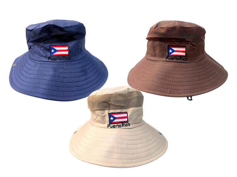 Souvenir de Puerto Rico- Sombrero de Playa / Bucket