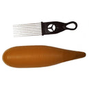 Souvenir de PR - Guiro de Plástico con Puyero Color Oscuro (SET)