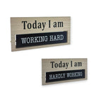 Placas Decorativas para Mesas con Mensajes Cambiables