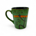 Puerto Rico Souvenirs - Ceramic Mug Taino Symbols "Puerto Rico"
