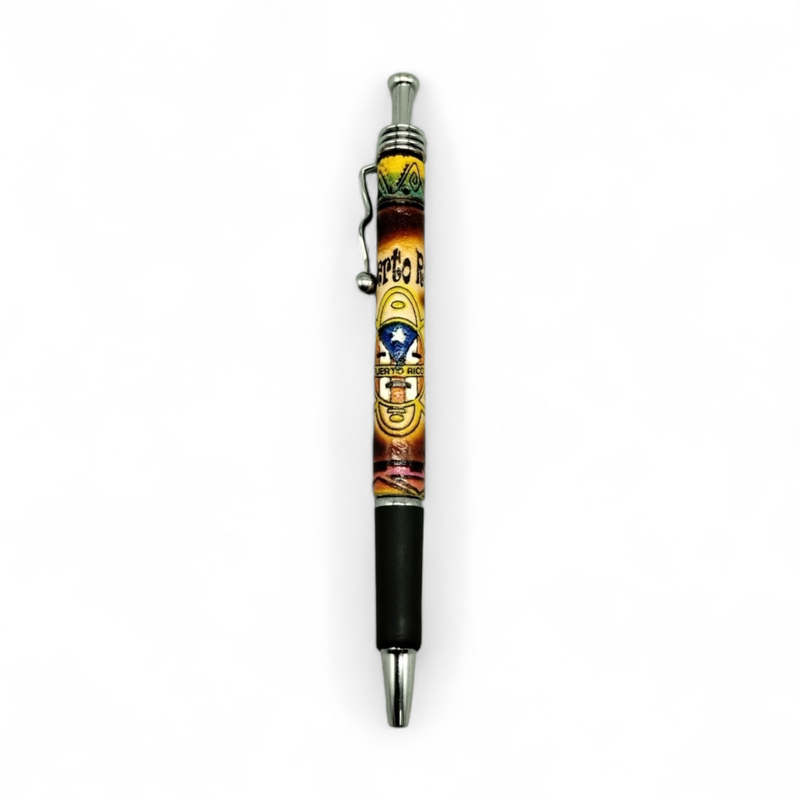 Souvenir de Puerto Rico - Bolígrafos en Piel (Variedad de estilos)